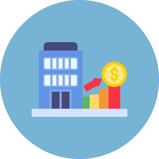 economía icono gratis