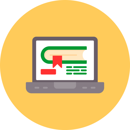 educação online grátis ícone educação online grátis ícone