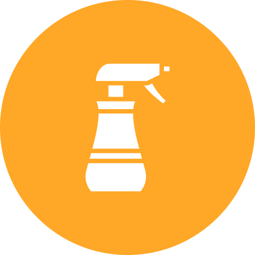 botella de spray icono gratis