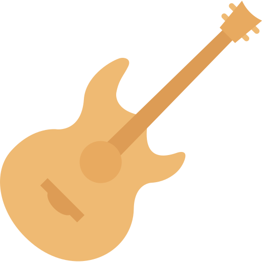 musica de guitarra icono gratis