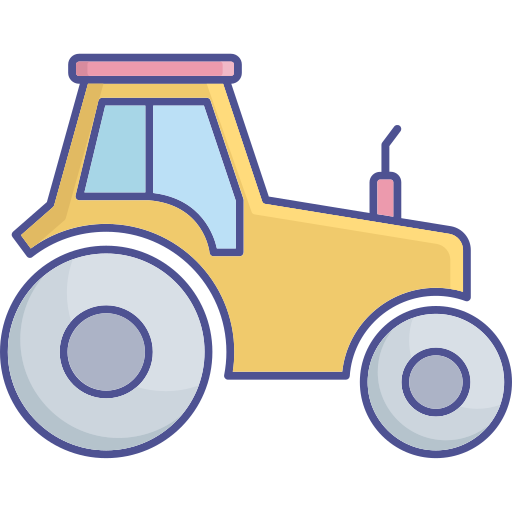 tractor agrícola icono gratis