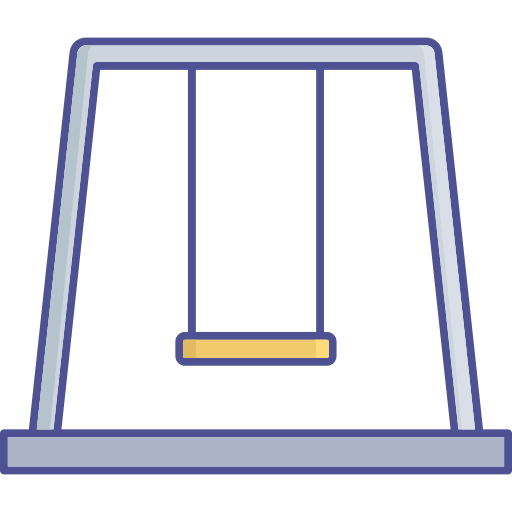 Playground swing free icon Playground swing free icon