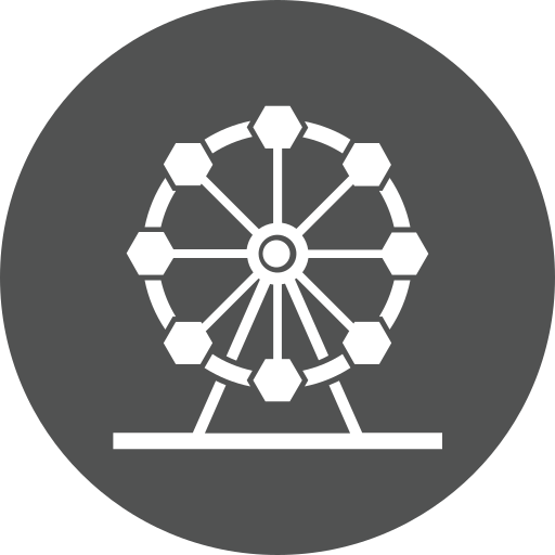 колесо обозрения бесплатно иконка