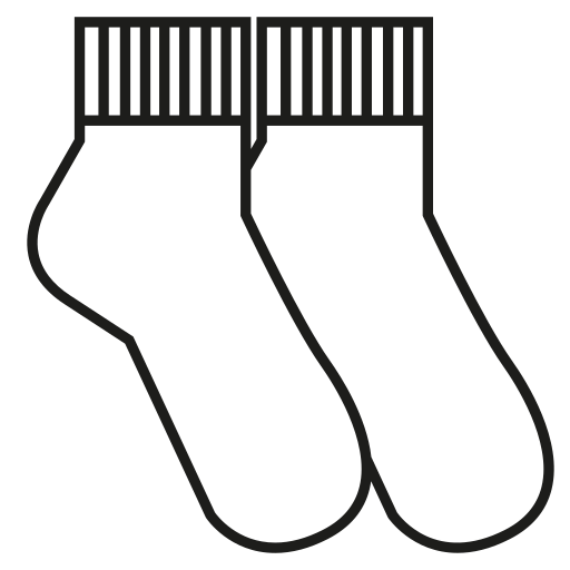 calcetín icono gratis