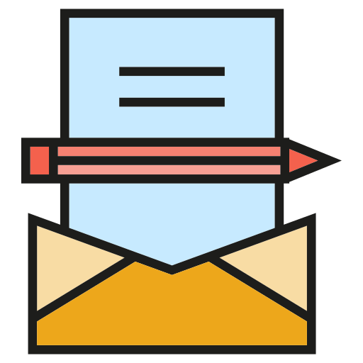 편지 무료 아이콘