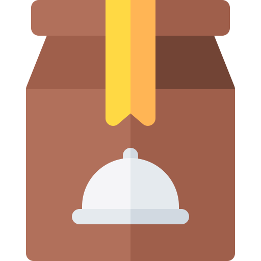 bolsa del almuerzo icono gratis