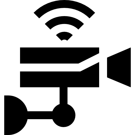 circuito cerrado de televisión icono gratis