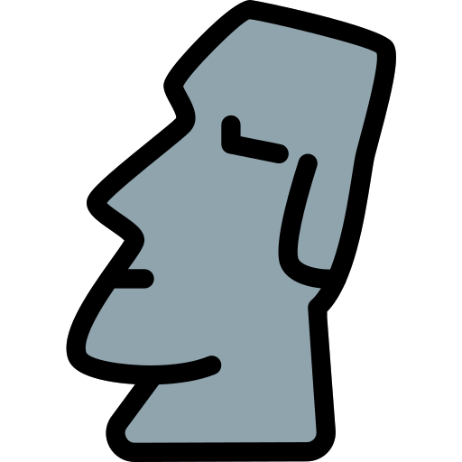 Moai - Free monuments icons