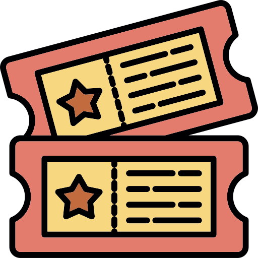 Ticket free icon Ticket free icon