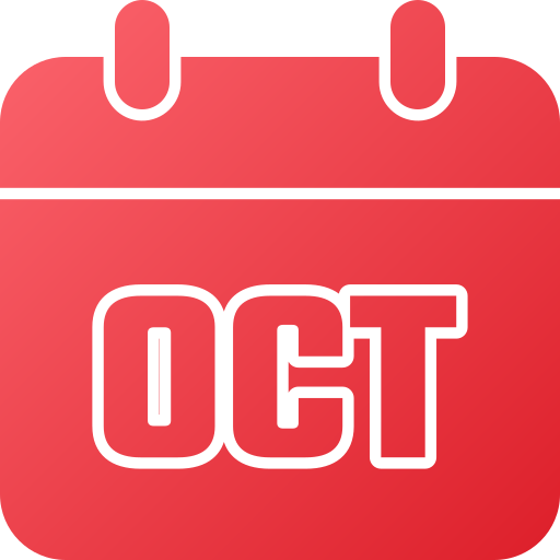 octubre icono gratis