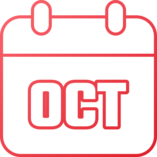 octubre icono gratis