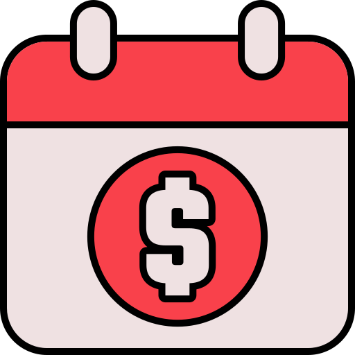 jour de paiement Icône gratuit