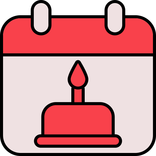 cumpleaños icono gratis