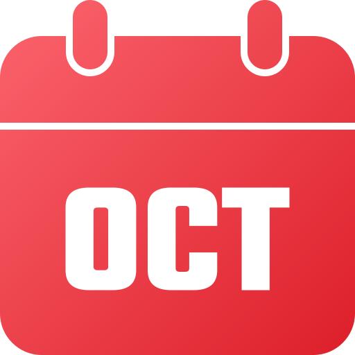 octubre icono gratis