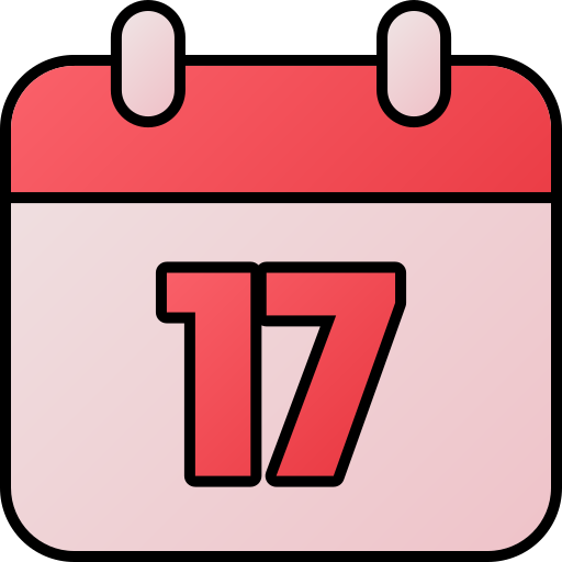 fecha del calendario icono gratis