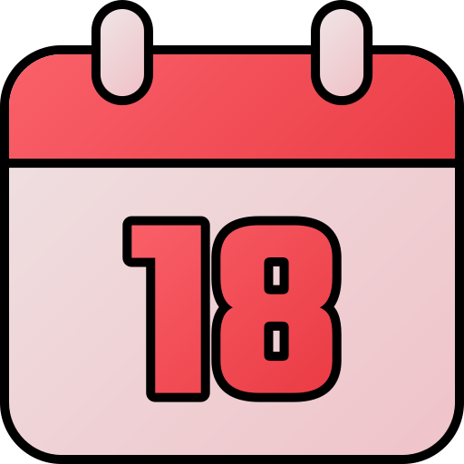 fecha del calendario icono gratis