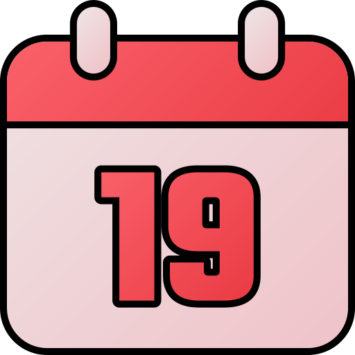 fecha del calendario icono gratis