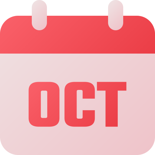 octubre icono gratis