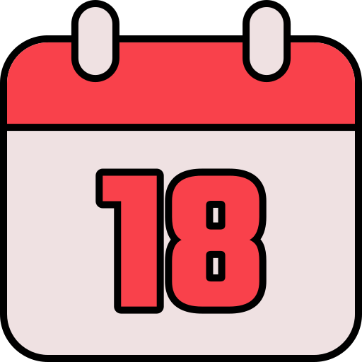 fecha del calendario icono gratis