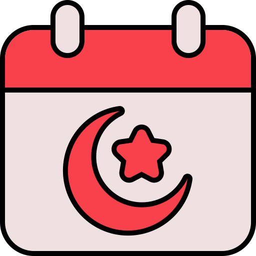 calendario lunar icono gratis