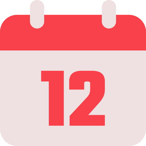 fecha del calendario icono gratis