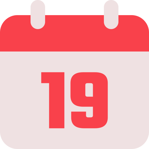 fecha del calendario icono gratis