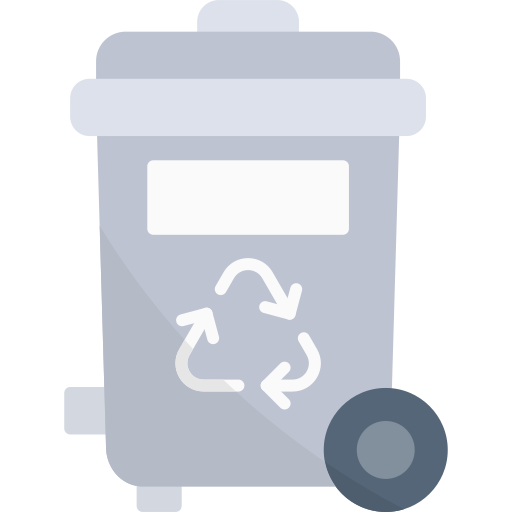 Trash bin free icon