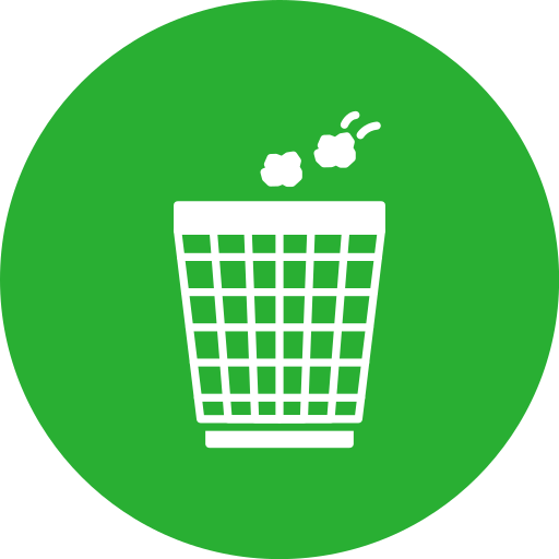 contenedor de basura icono gratis