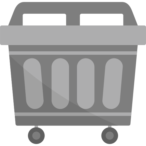 contenedor de basura icono gratis