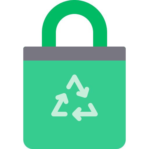 bolsa ecológica icono gratis