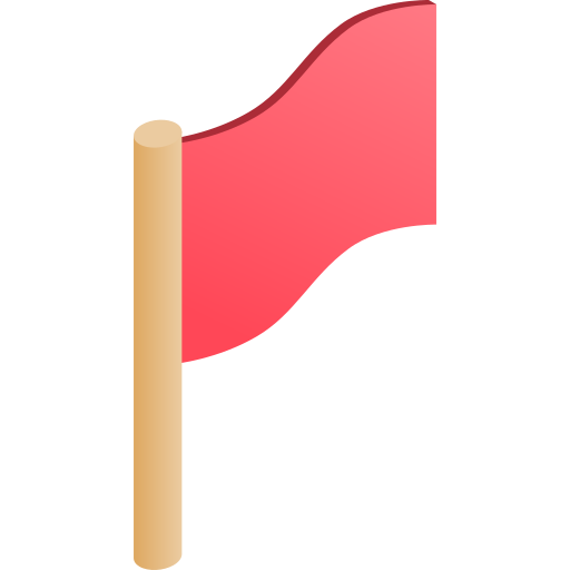 Flag free icon