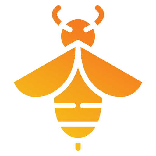 abeja icono gratis