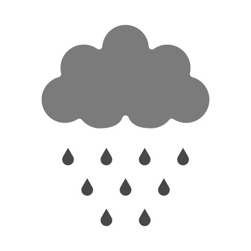 lluvia icono gratis