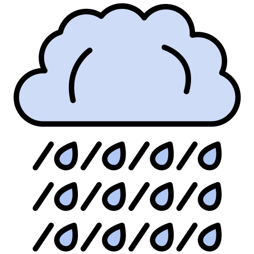 lluvia icono gratis