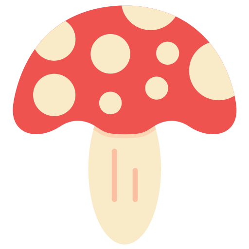 Mushroom Generic color fill icon