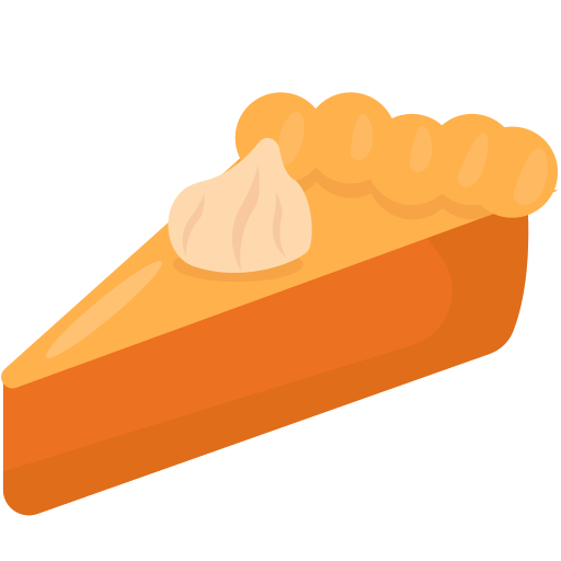 pastel de calabaza icono gratis