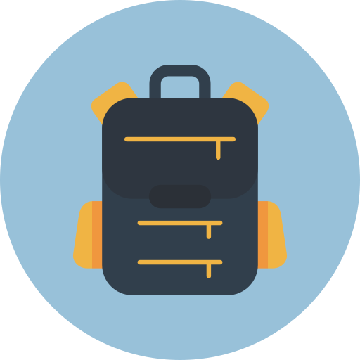 Backpack free icon Backpack free icon