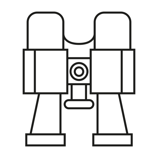Binocular free icon Binocular free icon