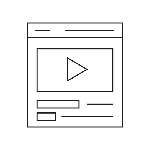 vídeo grátis ícone vídeo grátis ícone