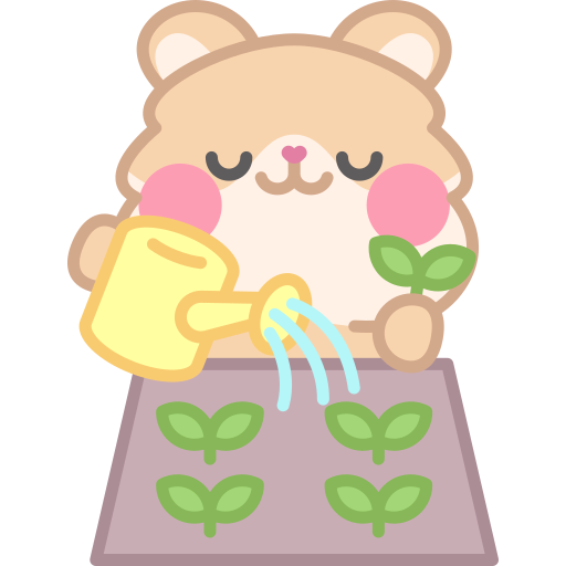 regando plantas grátis figurinha