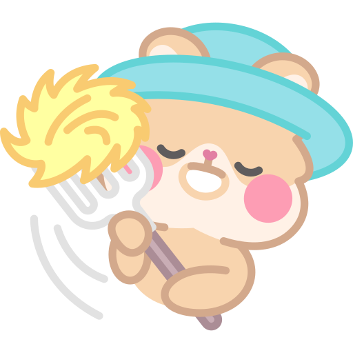 Hay free sticker