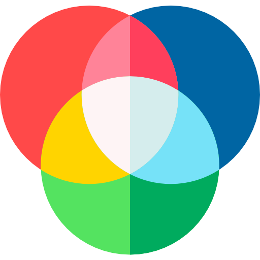 Rgb Basic Rounded Flat icon