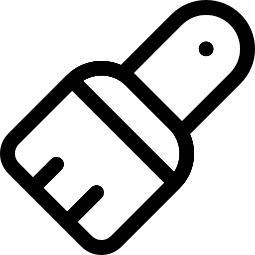 cepillo icono gratis