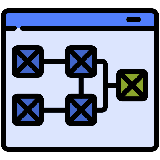 mapa del sitio icono gratis