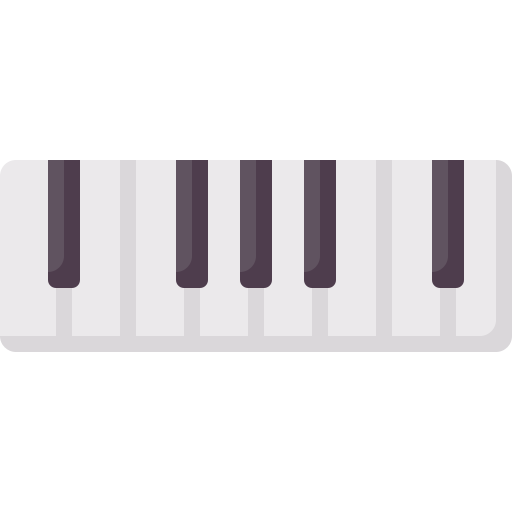 Teclas Del Piano Iconos Gratis De Música 8164