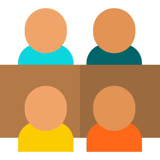 reunión icono gratis