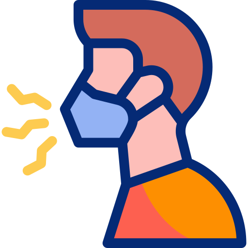 Coughing free icon Coughing free icon