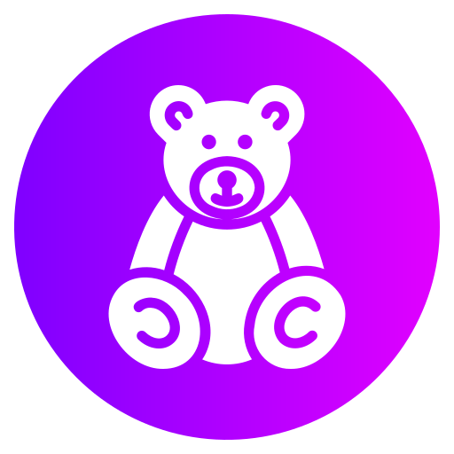 oso de peluche icono gratis