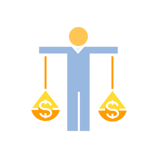 Balance scale free icon