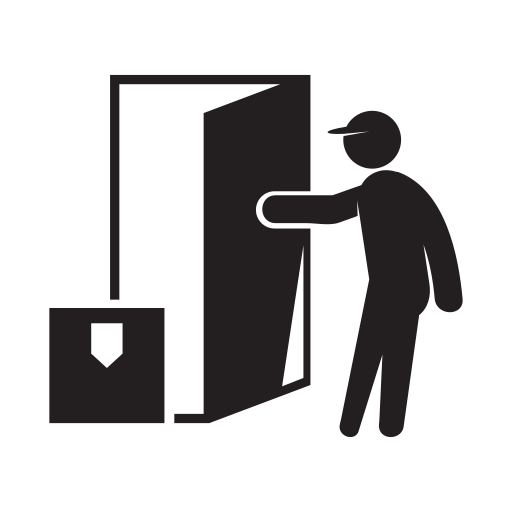 entrega icono gratis